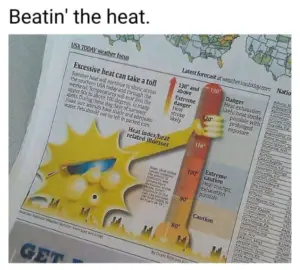 Hot Weather Memes As Heatwave Sweeps World In