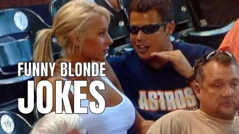 Funny Blonde Jokes Puns That Are Stupidly Hilarious