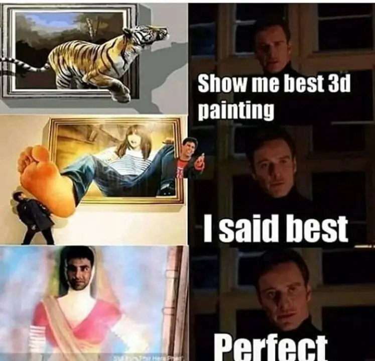 3d painting meme