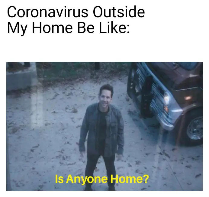 Coronavirus Waiting For Me Meme