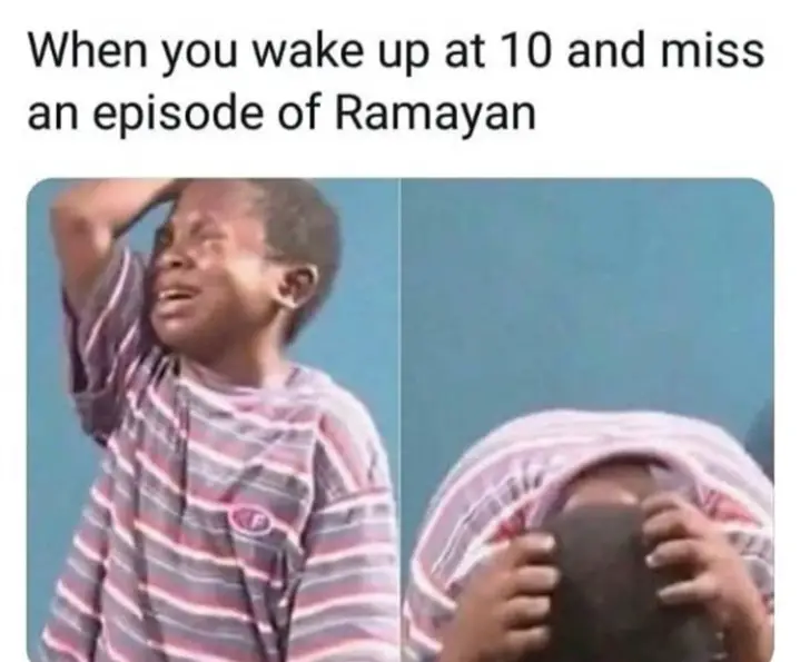 When You Miss An Episode Of Ramayan