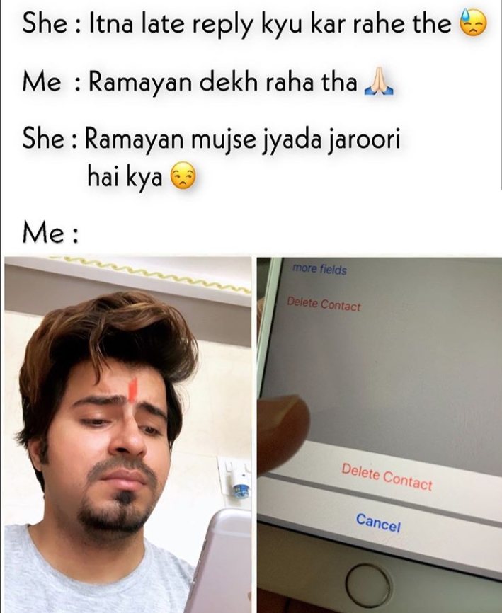 Crazy Ramayan TV Show Fan meme
