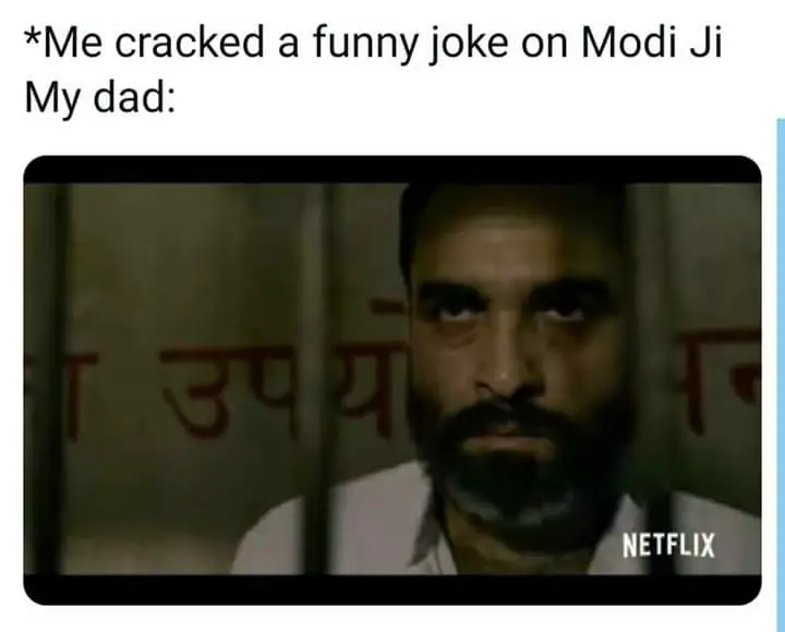 Whenever I Crack A Joke On Modiji