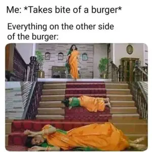 Burger meme