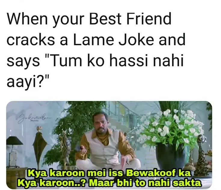 best friend lame joke