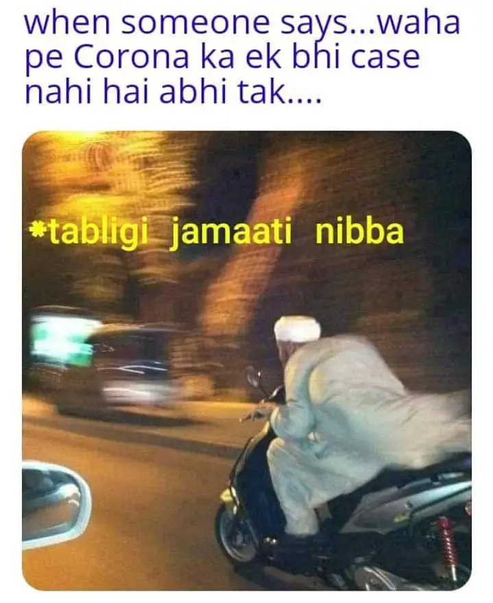 Tablighi Jamaat meme