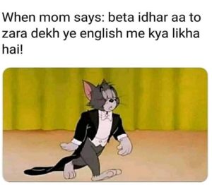 mother calls to read english meme