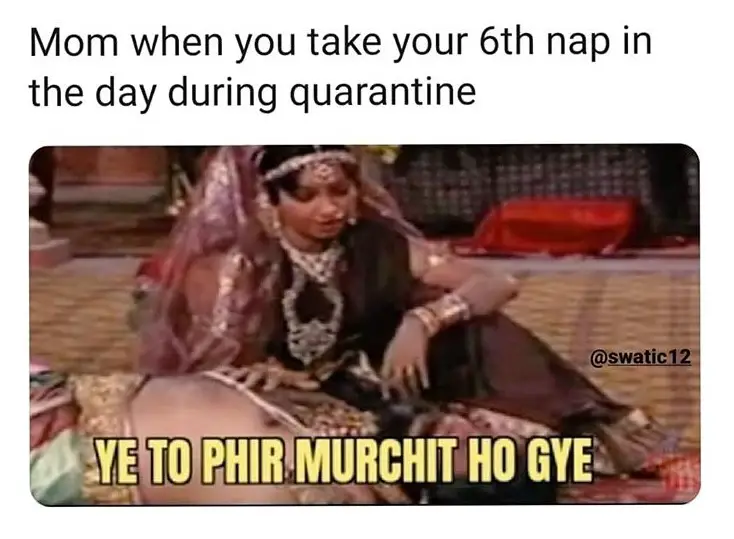 nap at home during quarantine