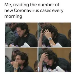new coronavirus cases meme