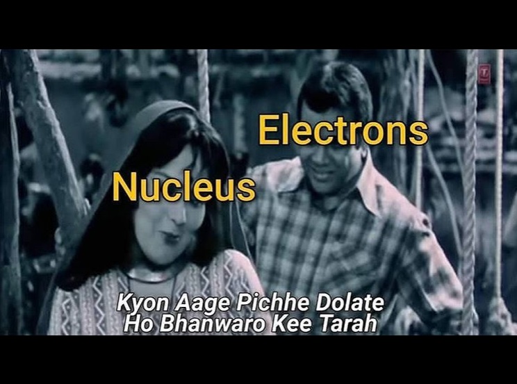nucleus electron meme