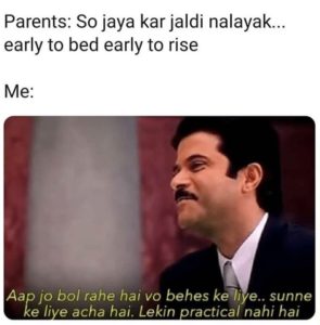 parents in the morning to son and daughter