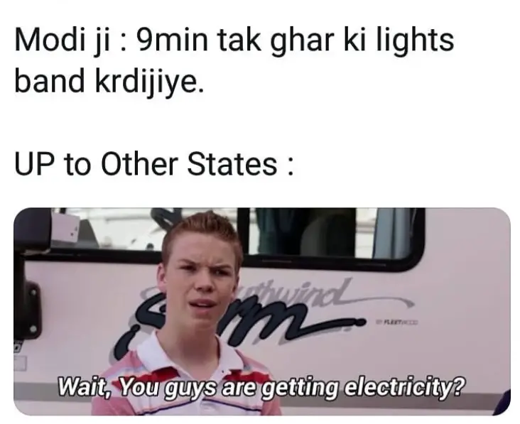 peope of uttar pradesh to other states meme on 5th April