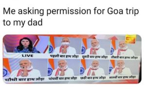 permission for goa trip from dad