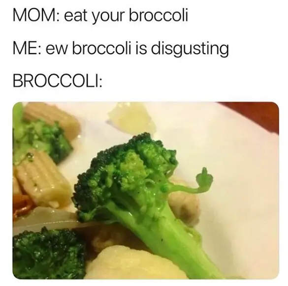 Broccoli food meme