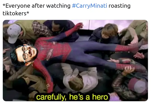 Carryminati roast video meme