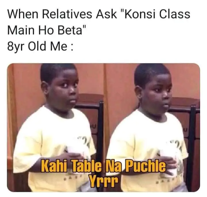relatives asking questions to student meme