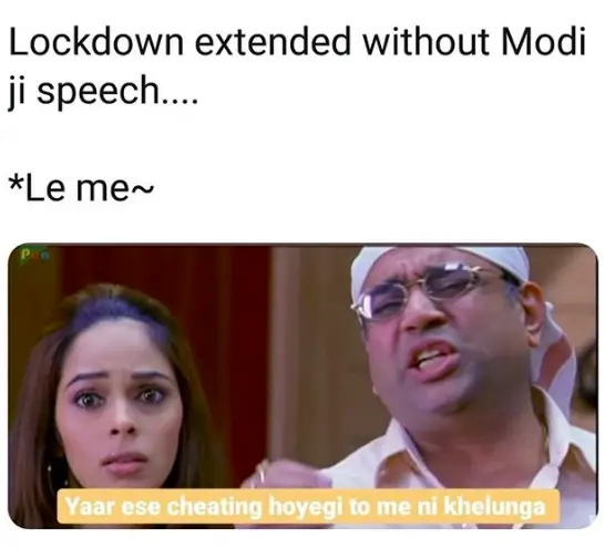When Lockdown Extended Without Modi Speech