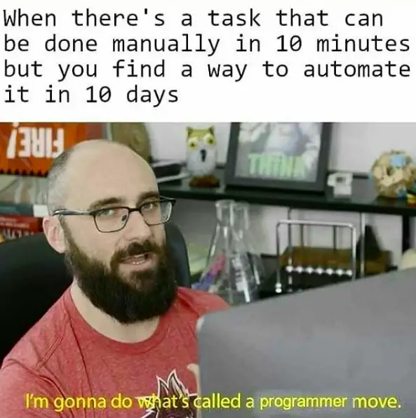 automating programmer meme