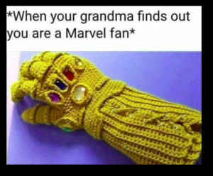 dank meme grandma infinity stones gauntlet