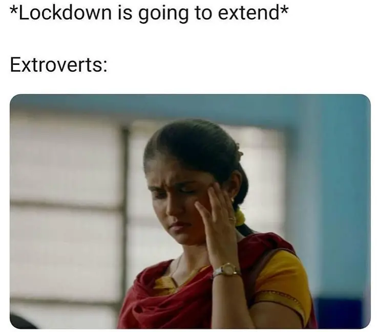 lockdown extends after 3rd may meme