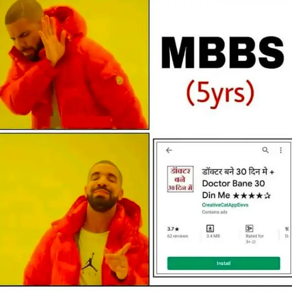 mbbs in 30 days meme