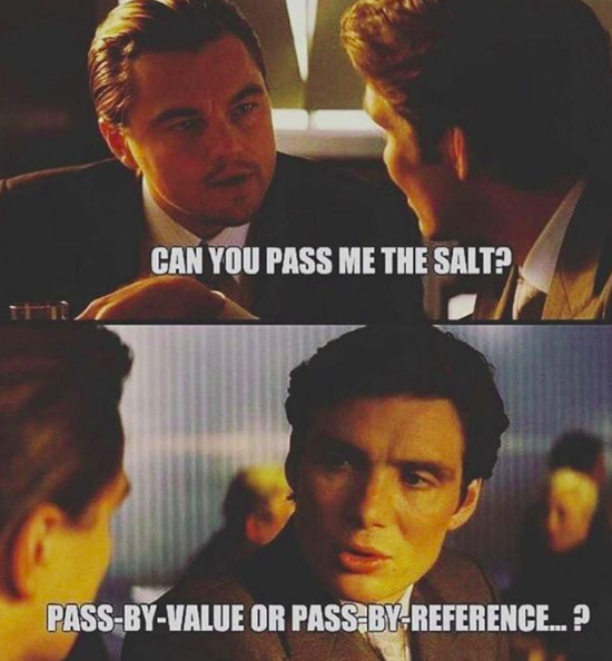 Pass By Value Or Pass By Reference?