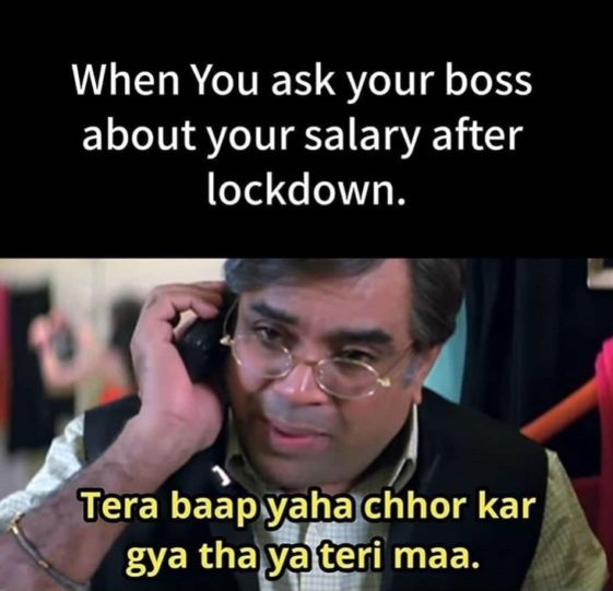 Asking Your Boss For Salary During Lockdown