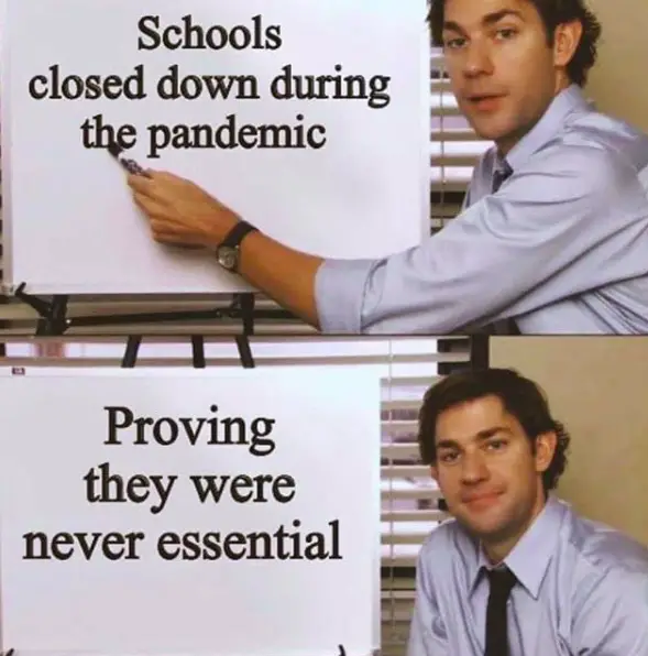 Schools Are Not Essentials