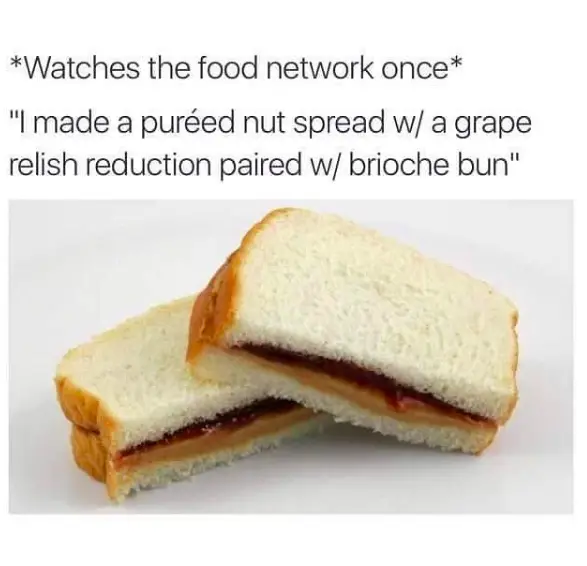 watching food network meme