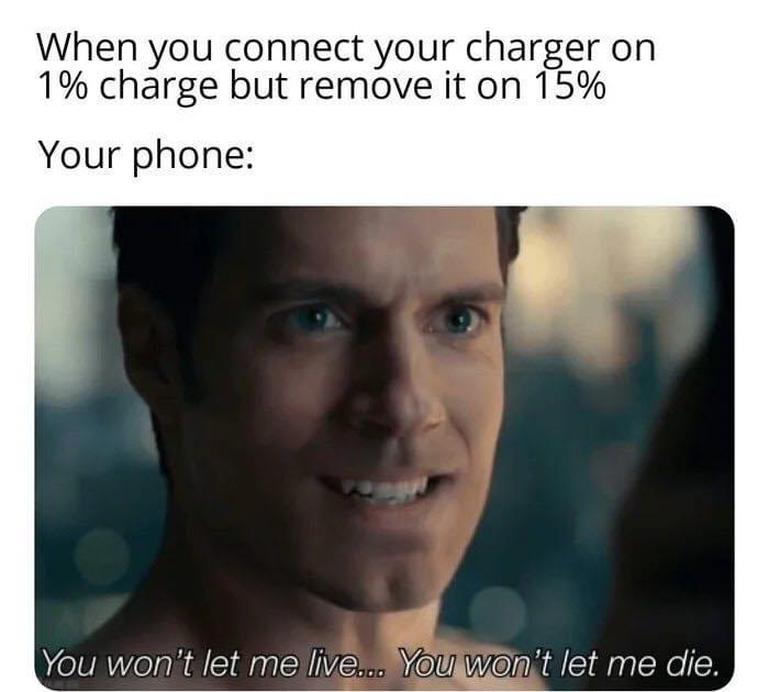 Mobile charging meme