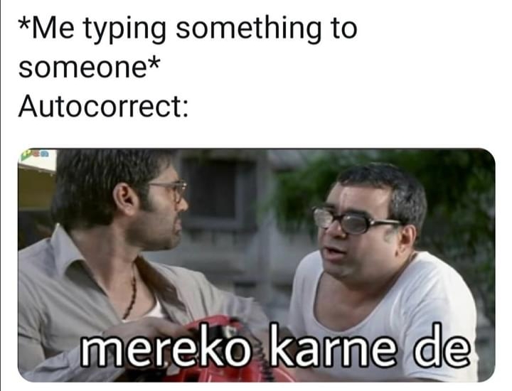Autocorrect In Phones meme