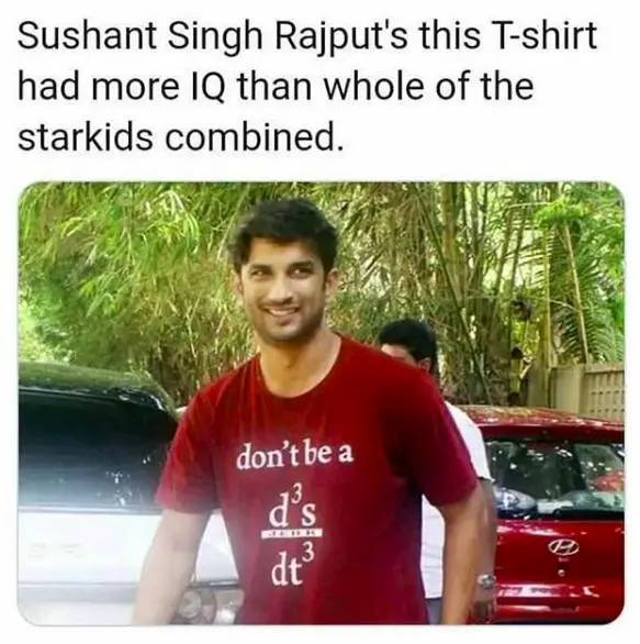Don't Be A Jerk - Sushant Singh Rajput