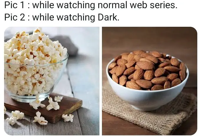 watching dark web series meme