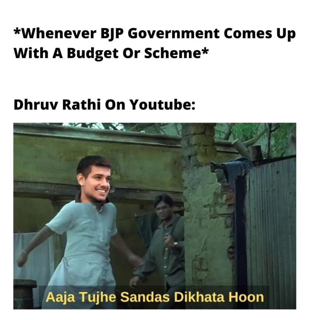 Dhruv Rathi Explaining BJP Government Budget