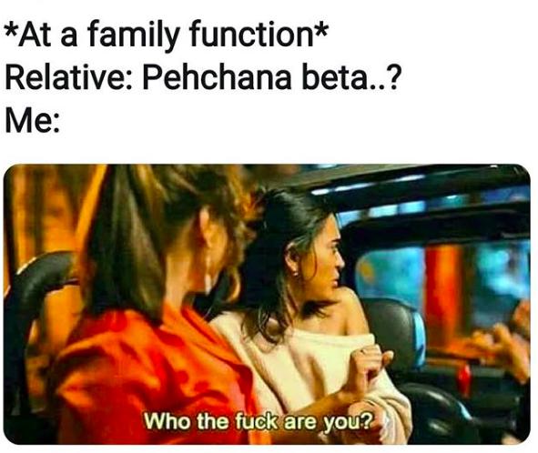 family function meme