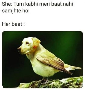 indian girls talk meme in hindi