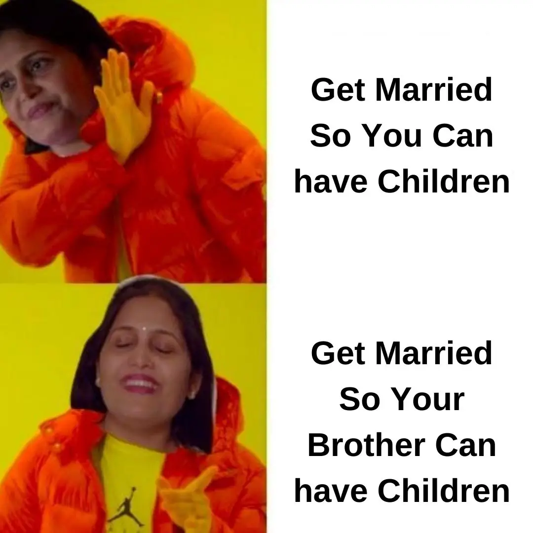 indian matchmaking meme on preeti aunty son marriage