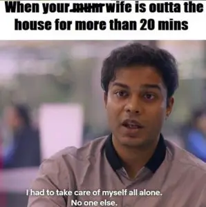indian matchmaking meme on wife