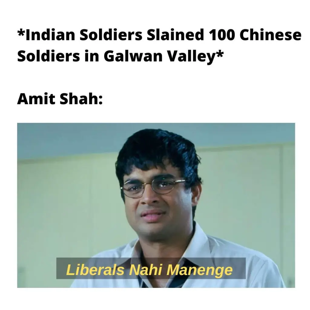 Liberals On Galwan Valley