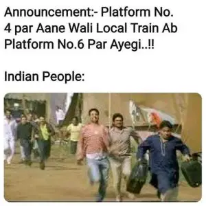 railway station meme on phir hera pheri