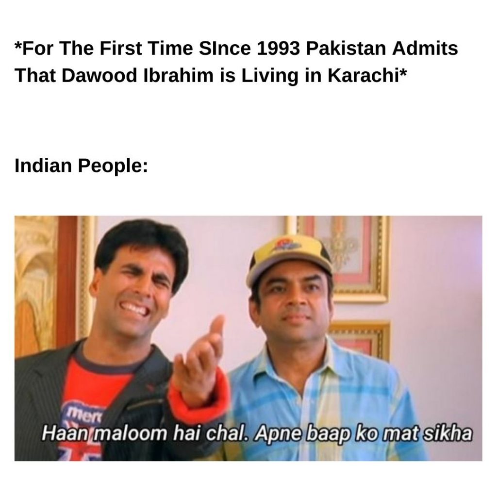 Pakistan Admits Dawood Ibrahim Is Living In Karachi