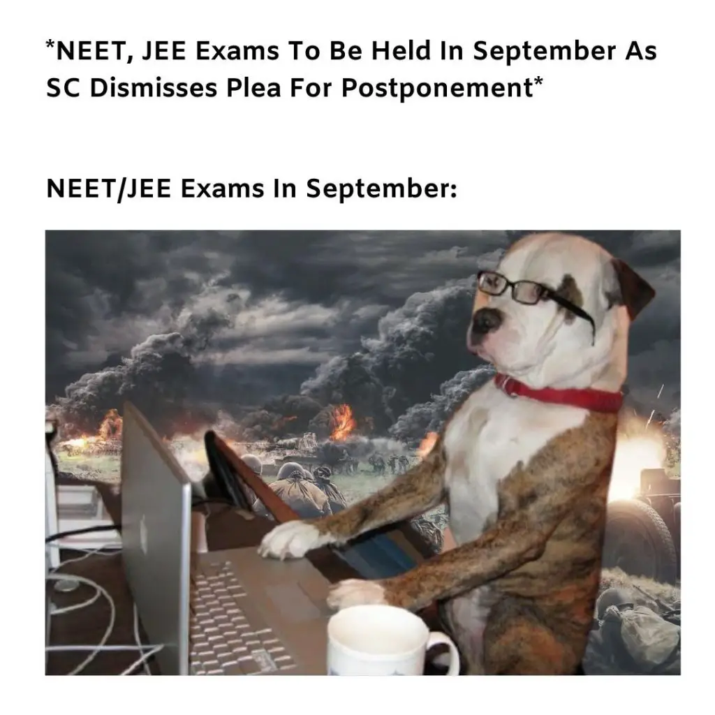 SC Dismissed A Petition By 11 students to Postpone NEET/JEE