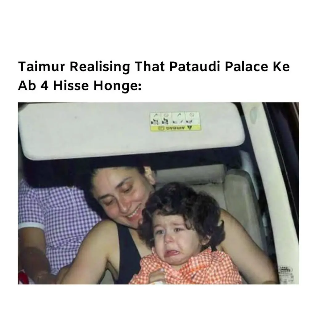 Taimur's Popularity & Property At Stake