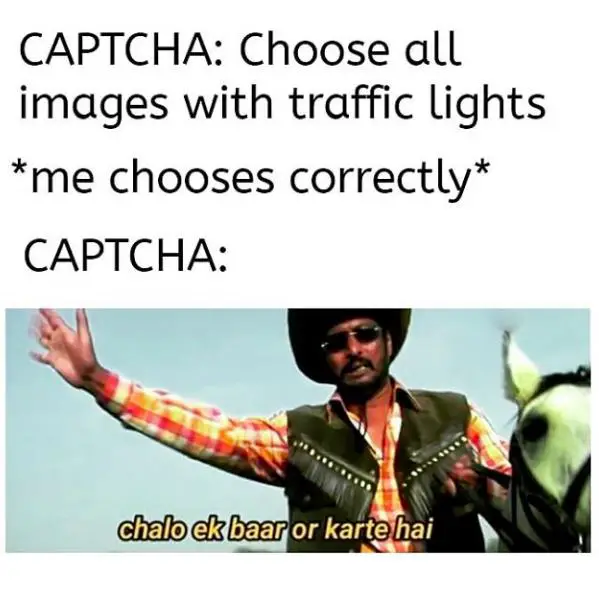 Irritating CAPTCHA On Websites