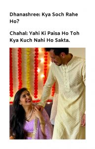 chahal meme on wife