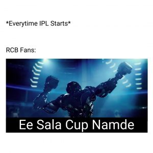 Ee Sala Cup Namde meme meaning and origin on RCB