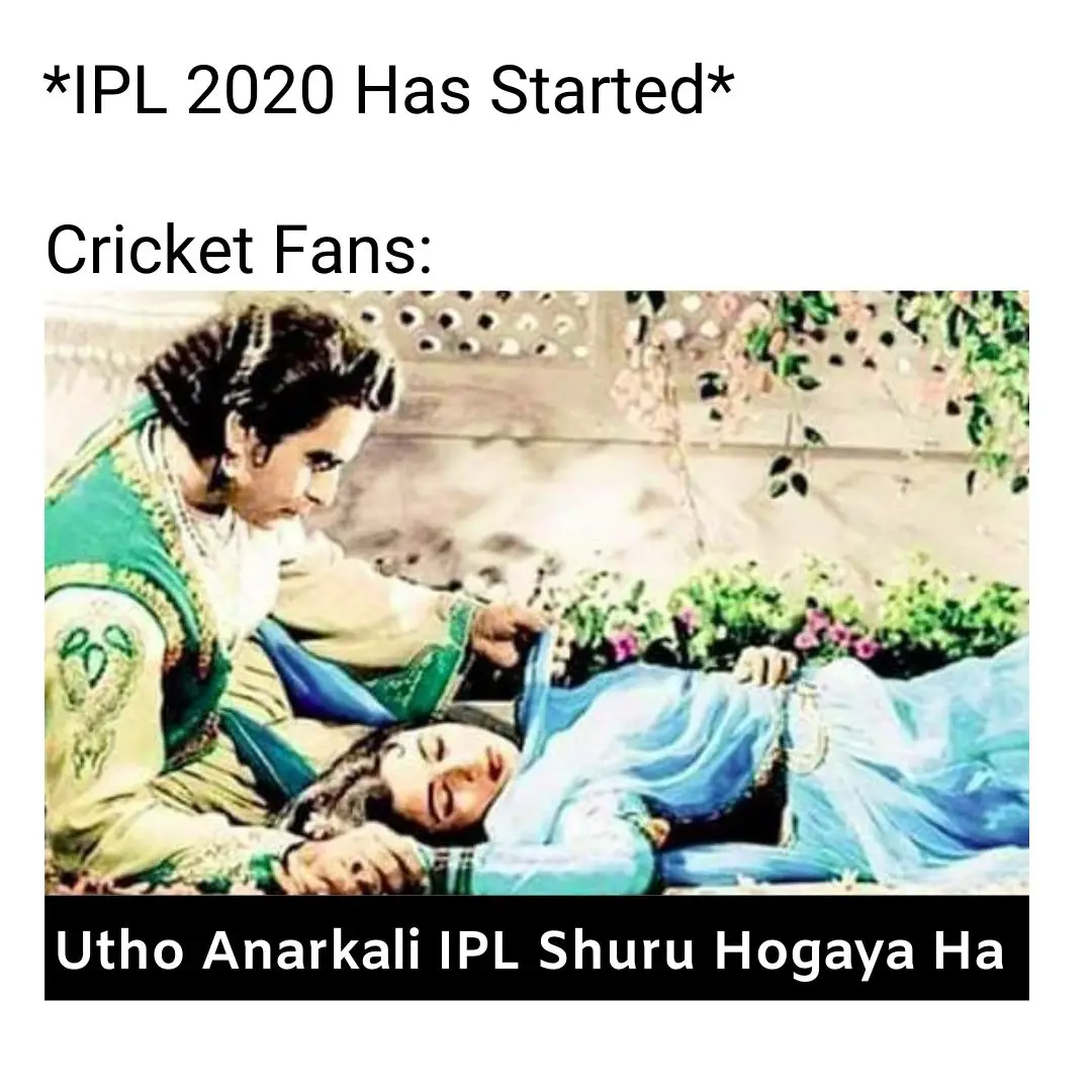 IPL 2020 meme