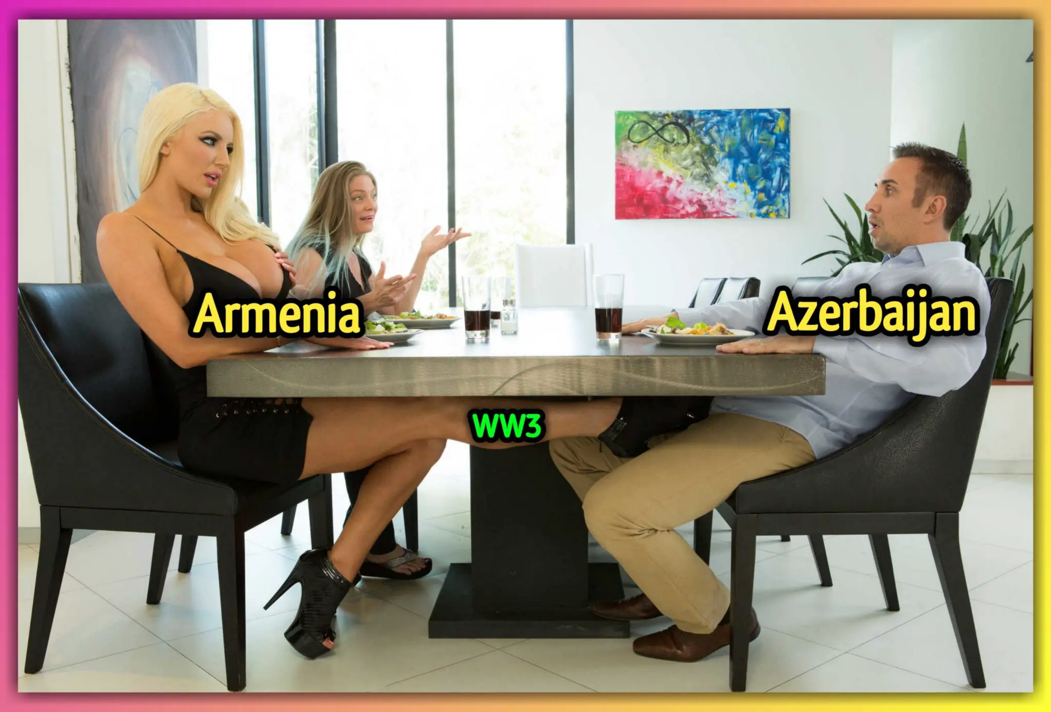 armenia vs azerbaijan meme