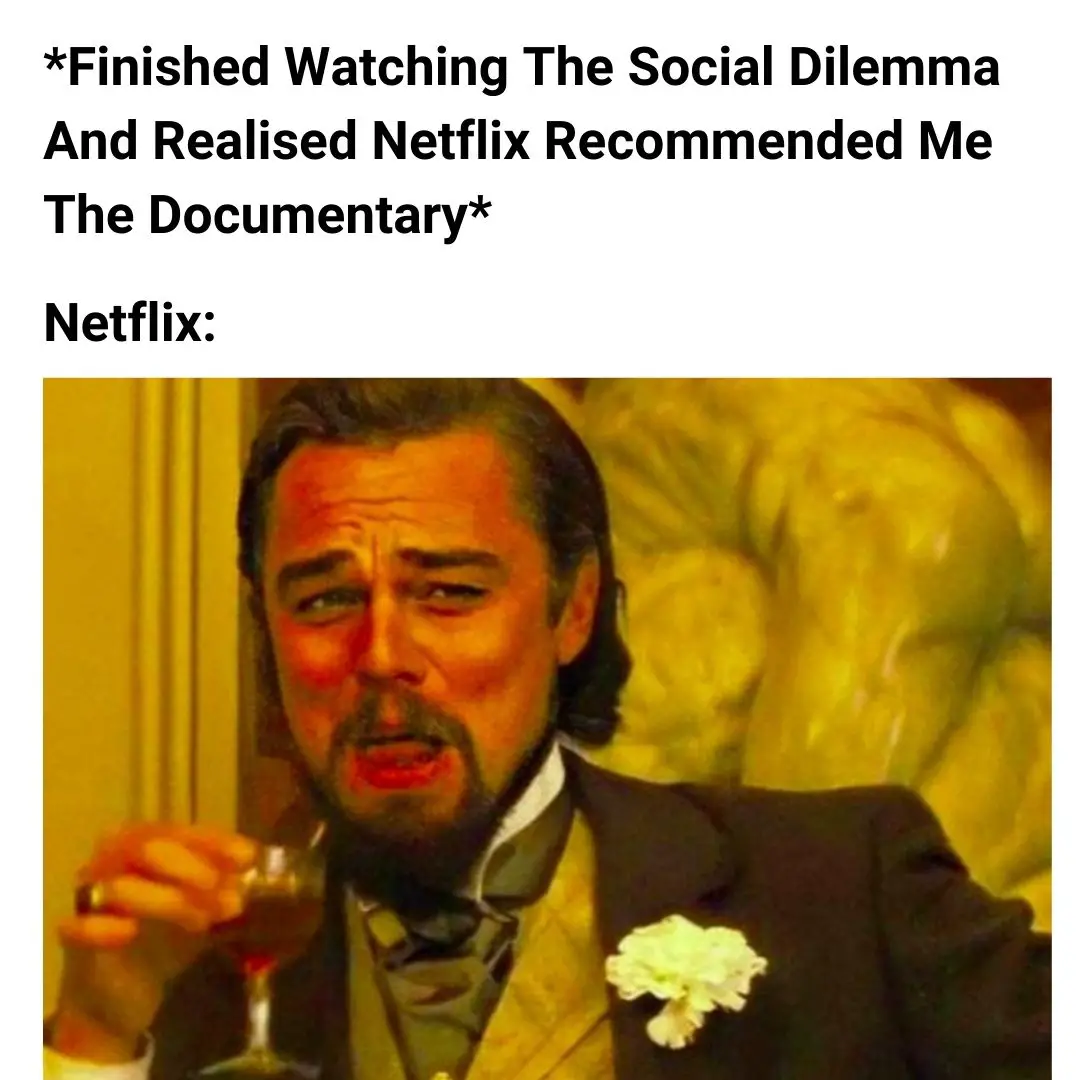 The Social Dilemma Meme on Netflix