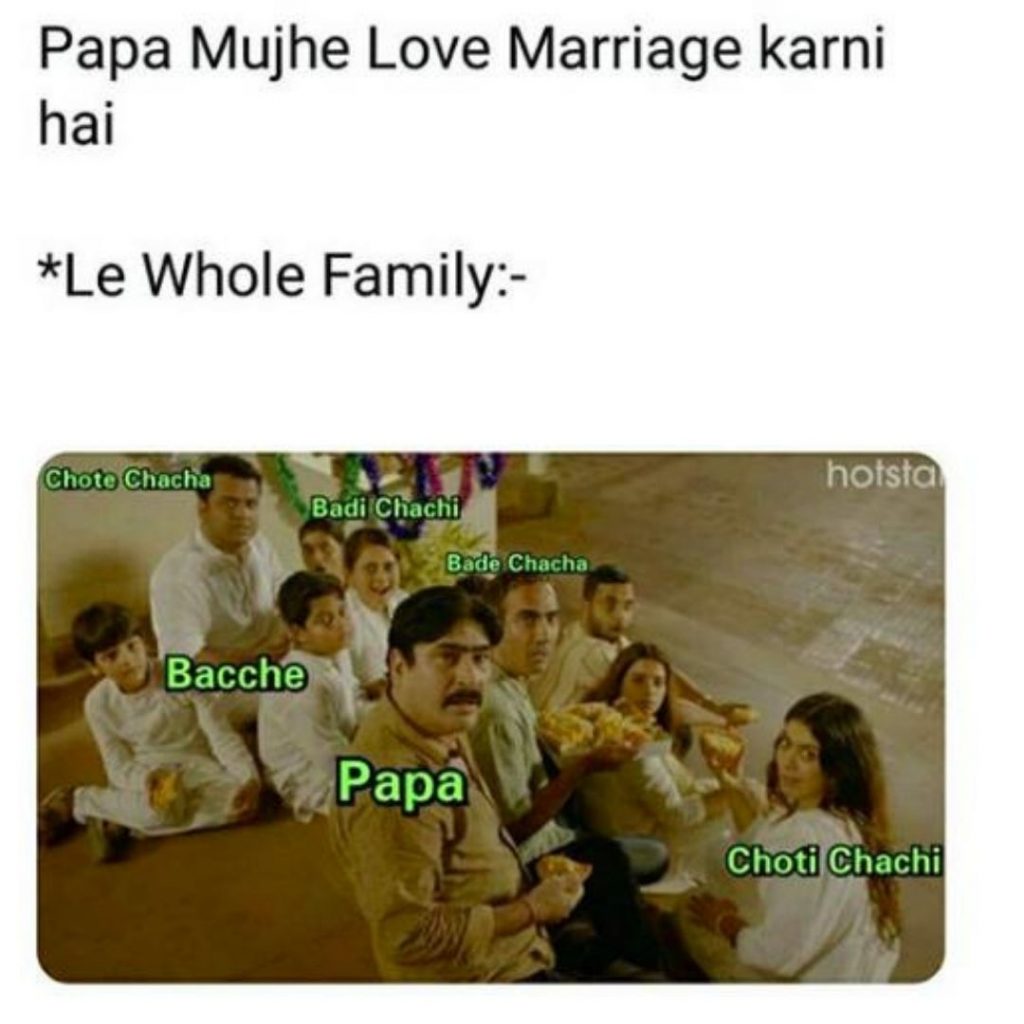 Family Reaction To Love Marriage
